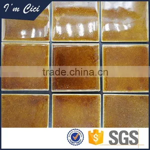 Indoor Design Blue Ceramic Mosaic for Swimming Pool CC-Z012 thumbnail-1