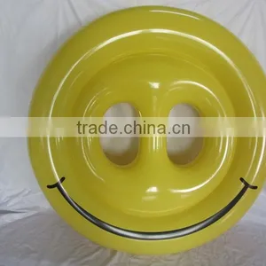 Funny Inflatable Smileface Pool Floats/inflatable Pool Mattress for Summer Holiday thumbnail-3