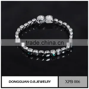 Wholesale Jewelry Factory Crystal Rhinestone Bracelet/AAA cz Setting Bracelet thumbnail-4
