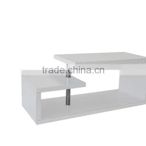 2016DESIGN MDF COFFEE TABLE PE GLOSSY PAINT WOOD TABLE MODERN TV STAND CABINET thumbnail-5