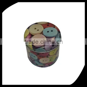 Round Metal Buttons Tin Box thumbnail-1