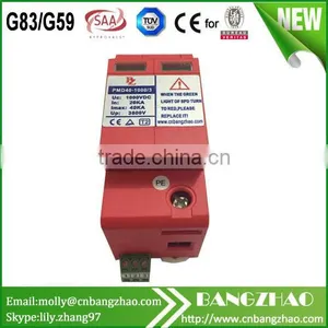 Solar Combiner Box Used Lightning Surge Protector 20KA SPD thumbnail-4