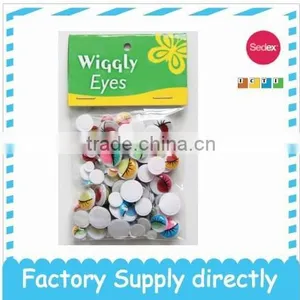 Colorful Eyebrow Wiggly Eyes - Crafts Accessory for Kids, Craft Moving Eyes thumbnail-1