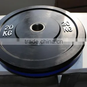 Colour Crossfit Weighlifting Rubber Bumper Plate 5KG 10KG 15KG 20KG 25KG thumbnail-3