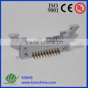 2.54mm Grey Big Latch R/a Ejector Header Connector 6~64pin thumbnail-1