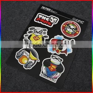 Custom Panda Cartoon Paper Stickers for Kids thumbnail-1