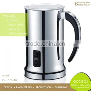 Stylish Automatic Milk Frother 220V or 110V With 2 Buttons Operation thumbnail-1