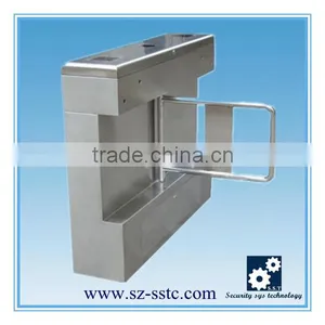 Access Control Manual Swing Barrier Gate/Double Swing Turnstile Barrier Gate thumbnail-1