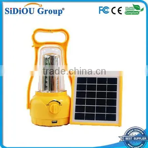 Plastic Solar Lantern With Solar Phone Charger thumbnail-1