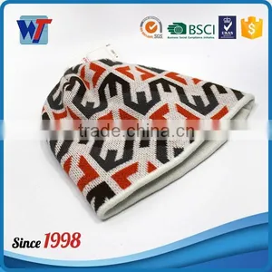 Wholesale Promotional Winter Knit Hat Applique Lovely Girl Beanie Hat thumbnail-3