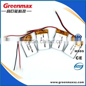 Small 3.7v 220mah Li-polymer Battery thumbnail-1