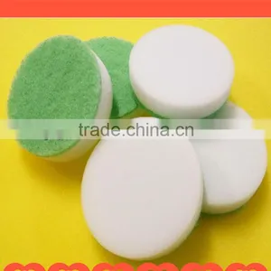 Compressed Magic Sponge Eraser With Scouring Pad thumbnail-1