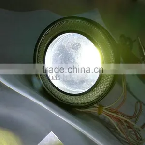 2.5'' Inches Universal Auto Fog Lamp Daytime Driving Lamp,car COB Angel Eyes Projector Lens thumbnail-5