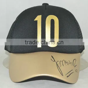 Guangzhou Hat Factory Professional Custom / 100% Polyester Fiber/logo Printing/sponge Trucker Hats thumbnail-1