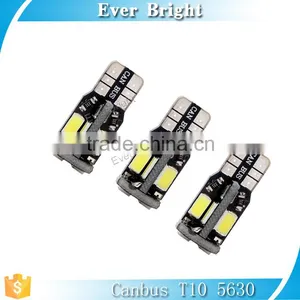 CE,ROSH Car Auto LED T10 194 W5W Canbus 10smd 5630 5730 LED Light Bulb ,led Smd T10 Canbus thumbnail-4