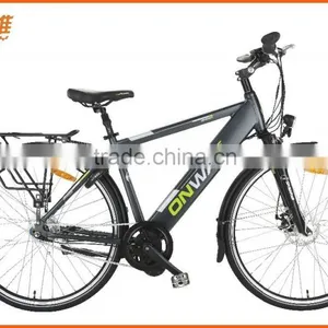 28 Inch Hot Sale Electric City Bike With Integrated Battery Nexus Inner 7 Spd thumbnail-1