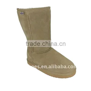 Fashionable Leather Snow Boots for Women thumbnail-1
