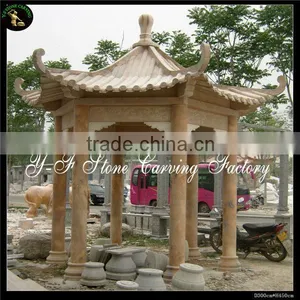 Hand Carved Eastern Marble Gazebo thumbnail-1