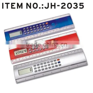 Stationery 15cm 8 Digit Ruler Calculator For School Promotion thumbnail-1