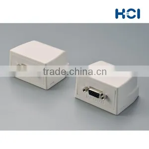 HD15 PC Monitor Nickel-Planted VGA Surface Mount Box thumbnail-2