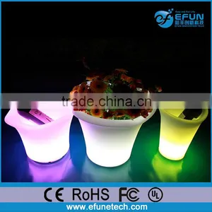Plastic Outdoor/indoor Led Planter Vase,party Flower Decorative Led Pots thumbnail-1