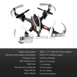 Remote Control 4 Channel 6-axis Gyro 4-axis Ufo Aircraft Quadcopter With Camera thumbnail-2