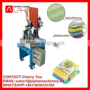 Commercial Cleaning Sponge Making Machine/dish Washing Scrubber Making Machine/scourer Knitting Machine thumbnail-3