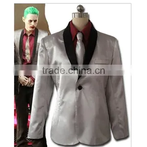 Popular Suicide Squad Cosplay Adult Joker Harley Quinn Costumes thumbnail-1