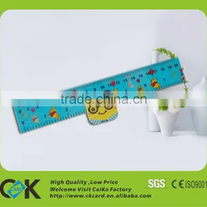 31*4cm Custom Logo Printing PVC Ruler thumbnail-1