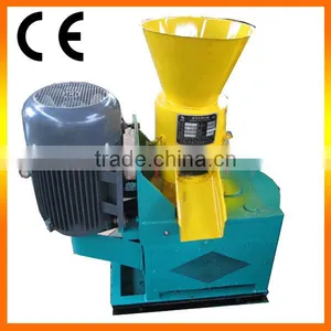 Corn Flat Die Pellet Mill for Animal Poultry Feed Pellets thumbnail-1