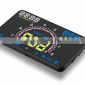 5.8 Inch HUD E350 Digital Speedometer Car OBD2 HUD Display thumbnail-4