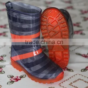 Kids PVC Jelly Transparent Rain Boots Made In China thumbnail-2