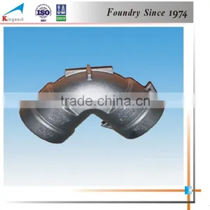 Custom Product High Quality Industry Cast Ductile Iron Double Flange Bend thumbnail-5