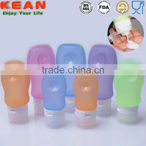 BPA Free Silicone Squeezable Travel Tubes thumbnail-3