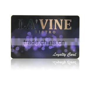Printable Thin Thickness Black Plastic PVC Card thumbnail-5