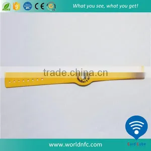 Adjustable Watch Style Ntag 215 NFC Wristbands RFID Bracelet thumbnail-3