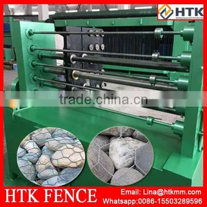 Automatic Reverse Twist Hexagonal Wire Netting Machine Max Mesh Weaving Width Heavy Duty Gabion Machine thumbnail-6