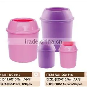 Household/office Plastic Round Garbage Bin thumbnail-1