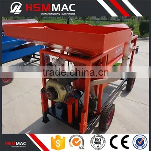 HSM ISO CE Easy Use Best Price 7-22t/h Gold Sluice thumbnail-3
