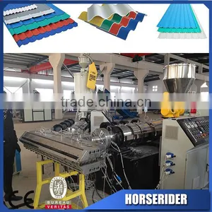 Hot Sale Transparent Plastic Roof Tile Sheet Plate Production Line Producer thumbnail-1