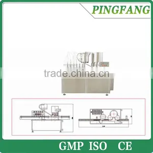 HHGG High-speed Liquid Filling Capping Machine for Glass and Plastic Bottle thumbnail-1