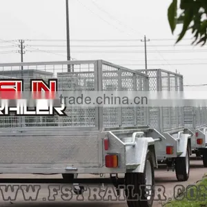 Newest Fully Welded Cage Trailer 7x5/8x5 thumbnail-4