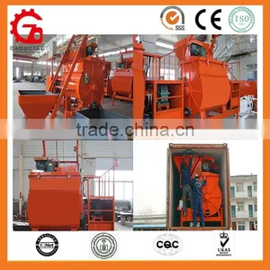 Export Oriented Foam Concrete Mixing Machine With Generator and Pump thumbnail-1