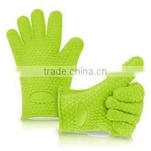 High Quality Food Grade Heat Resistant Silicon BBQ Glove thumbnail-1