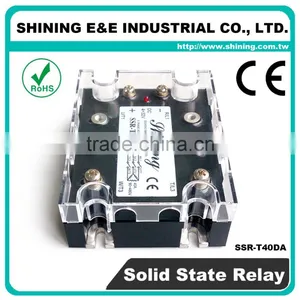 SSR-T40DA CE Approved With Black Color 40A Fotek SSR Relay thumbnail-2