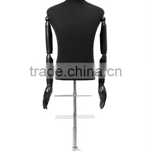 Adjustable Suit Half Of Body Dummy Men Tailor Mannequins Display thumbnail-1