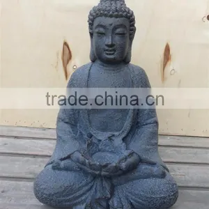 Sitting Buddha for Garden Used thumbnail-5