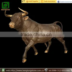 Life Size Brass Cow Statue thumbnail-1