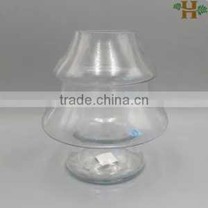 Christmas Tree Shaped Glass Vases for Decorations thumbnail-2