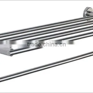 Wholesale Hotel Bathroom Accessories Wall Mount Stainless Steel Towel Rack thumbnail-3